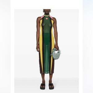 Casablanca Mesh Dress